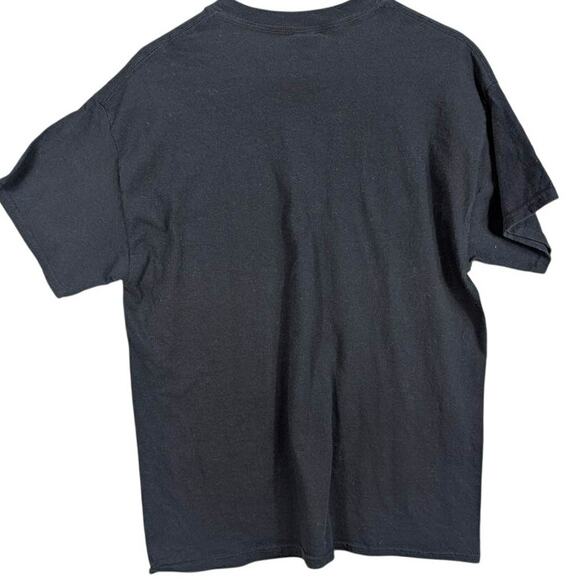 Razorbacks Shirt Mens Large Black Graphic Short Sleeve Arkansas Hogs Cotton - Picture 2 of 7